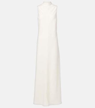 Staud Araya crepe maxi dress
