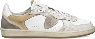 Philippe Model Leather Panel Sneakers