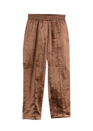 Brunello Cucinelli Bronze Velvet Trousers Size XXS