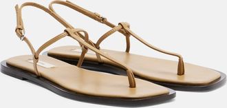 Toteme Leather thong sandals