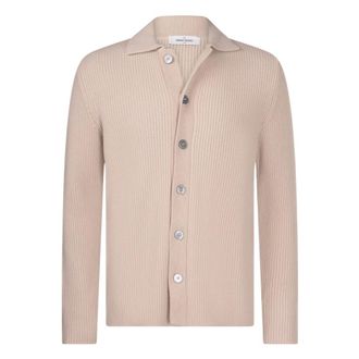 Gran Sasso Cardigan a coste - - Knitwear - Uomo - Beige - 3XL