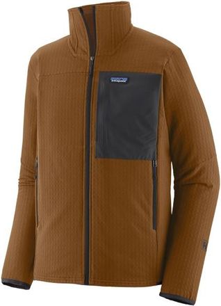 Patagonia R2 Techface Jacket Fleecejacke f&uuml;r Herren | braun