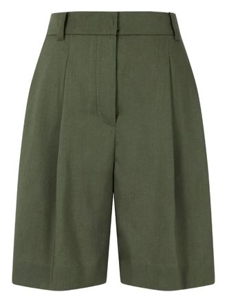 STUDIO TOMBOY pleated shorts - Green
