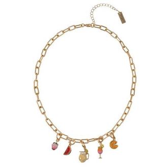 Hallmark Heart Charm Necklace in Gold - Fruit at Nordstrom, Size 18