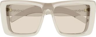 Saint Laurent Sunglasses Sl 900 Howl 002 Beige/Brown Women