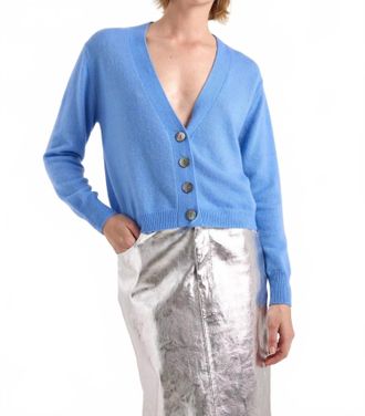 Brodie Amara Alani Cardigan In Cornflower