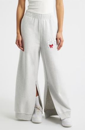 Boys Lie Wrap Me in a Bow Sweatpants in Heather Grey at Nordstrom Rack, Size X-Large