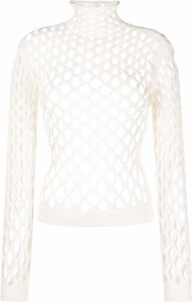 Valentino Garavani Cut-Out Knitted Jumper