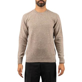Brooksfield Maglione Girocollo - - Knitwear - Uomo - Beige - L