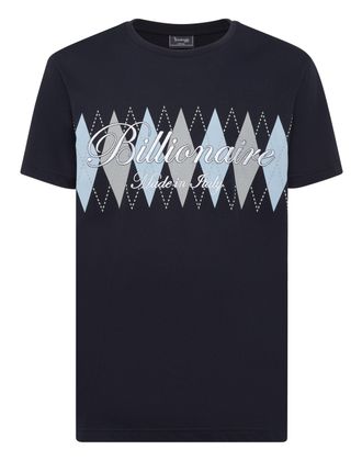 Billionaire Boys Club Embroidered T-Shirt Round Neck Ss