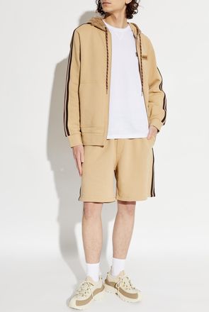 Moncler T-shirt With Logo Patch, Mens, White