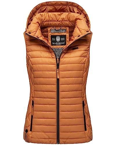 Gilet Matelassé Sans Manches MARIKOO Pour Femme | Léger, Imperméable, Capuche Adjustable