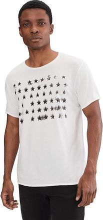 John Varvatos Stars Graphic T-shirt Kg7337s26 Mens T Shirt Salt : 2XL, Cotton