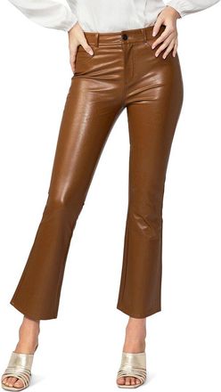 Paige Claudine Dark Argan Ankle Flare Jean