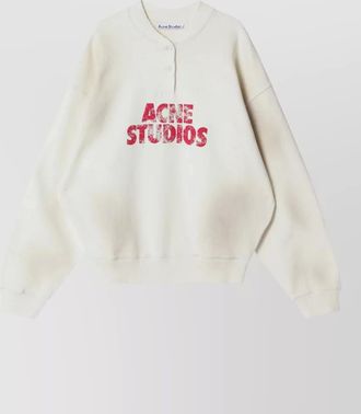 Acne Studios knit top cuff detail hem trim