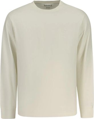 Timberland T-shirt met lange mouwen - Heren - Longsleeves - Beige - 3XL - Tops