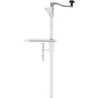 vidaXL Abridor Latas De Aluminio Y Acero Inoxidable Plateado 70 Cm Vidaxl