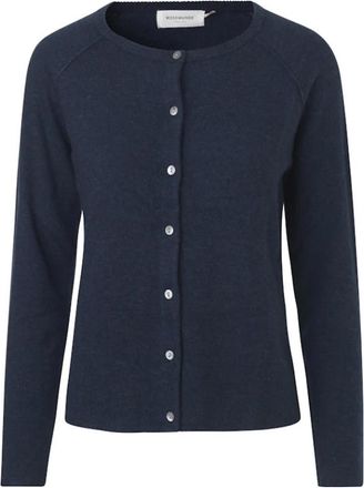 Rosemunde Laica Cardigan - Dames - Vesten - Blauw - M - Wol - Truien & Vesten