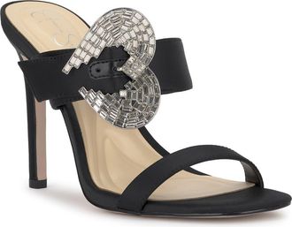 Jessica Simpson Orrieta Slide Sandal in Black at Nordstrom, Size 6.5