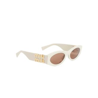 Miu Miu Sunglasses, female, White, Size: 54 MM MU 11Ws Sunglasses