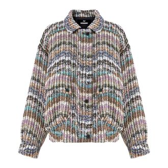 Missoni Coats - female - Missoni - Light Jackets - Multicolor - M - Jackets