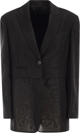 Brunello Cucinelli Mujer, Chaquetas, Negro, Talla: M