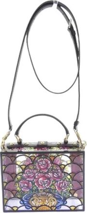 Dolce & Gabbana Pre-owned Dolce Box Plexi Bag - Dames - Vintage Handtas - Paars - ONE Size - Vintage