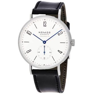 NOMOS Glash&uuml;tte Tangente Neomatik Automatic White Dial Mens Watch 140