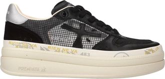 Premiata Micol 7445 - Dames - Sneakers - Zwart - 40 EU - Schoenen