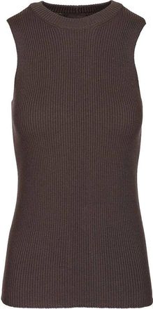 Rick Owens Ribbed Knit Tank Top