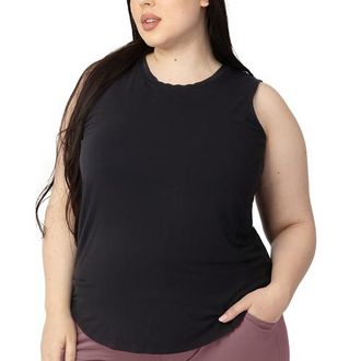 Kindred Bravely Maternity & Nursing Tank in Black at Nordstrom, Size X-Large