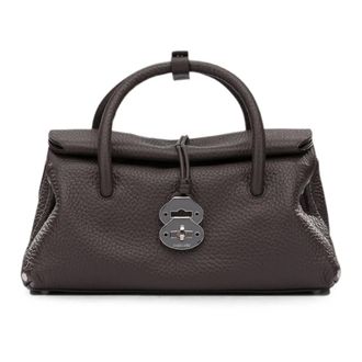 Zanellato Dames, Tassen, Bruin, Maat: ONE Size Leer