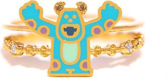 Girls Crew x Disney Pixar Monsters, Inc. Sulley Ring in Gold at Nordstrom, Size 8