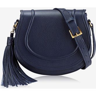 Gigi New York JENNI SADDLE BAG in Navy at Nordstrom