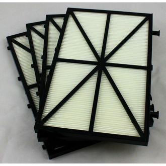 OEM Panneau Filtre Cartouche - 26,5 X 16,5 Cm - Compatible Robot Piscine Dolphin Nautilus Cc Plus M200 M400 M500 - Lot De 4