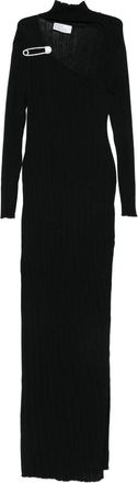 Giuseppe Di Morabito Safety-pin Ribbed Dress