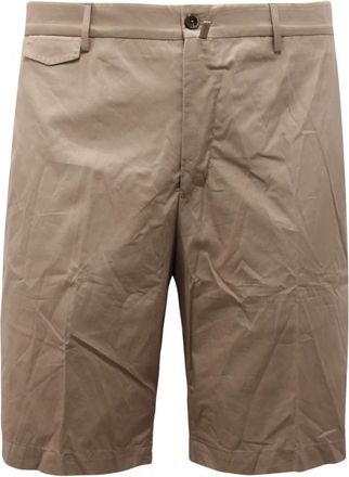 PT01 Stretch Bermuda Shorts in Torino Stijl - Heren - Korte Broeken - Beige - XL - Korte Broeken