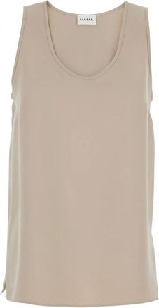 P.A.R.O.S.H. sleeveless top - Neutrals