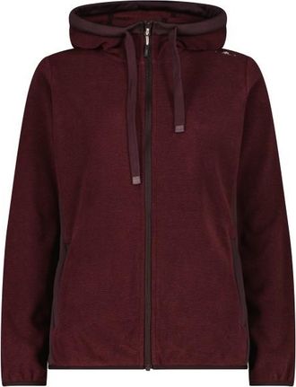F.lli Campagnolo Jacket Fix Hood 36H2626 Fleecejacke f&uuml;r Damen | rot