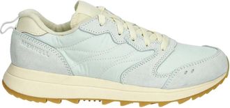 Merrell Sneakers - Dames - Hardloopschoenen - Groen - 36 EU - Leer - Fitness