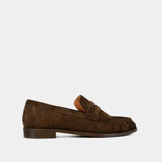 Jonak Loafers van splitleer, Delice