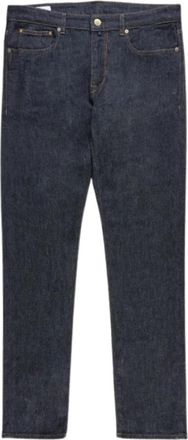 Incotex Slim-fit 5-pocket Broek - Heren - Regular Fit Jeans - Blauw - W31 - Katoen - Jeans