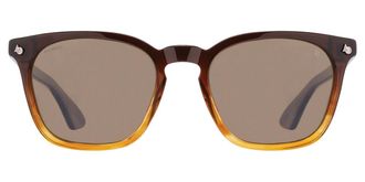 American Optical Alden Polarized 3BNNP Mens Sunglasses Brown Size 53