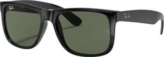 Ray-Ban Justin Zonnebrillen - unisex - Zonnebrillen - Zwart - 55 MM - Nylon - Accessoires