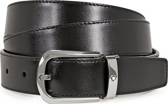 Montblanc Casual Curved Horseshoe Reversibe Belt 114412