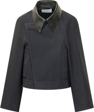 Givenchy Dark Grey Shirt Collar Blazer
