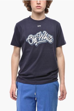 Off-white Crewneck T-Shirt CHICAGO BULLS with Print size S