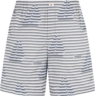 Jacquemus Cale&ccedil;on Shorts - Heren - Strandmode - Grijs - M - Katoen - Badmode