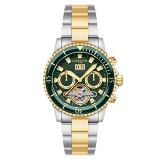 Earnshaw Duncan Automatic Green Dial Mens Watch ES-8312-66
