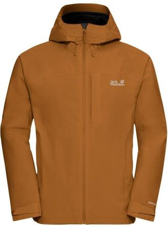 Jack Wolfskin Tempest 2L Jacket Regenjacke f&uuml;r Herren | braun